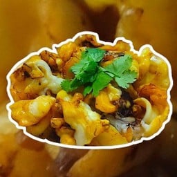 คอหมึก 1 กิโลกรัม (ชั่งก่อนย่างนะคะ)