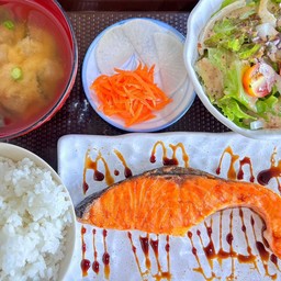 ชุด  แซลมอล  ย่างเทริยากิ