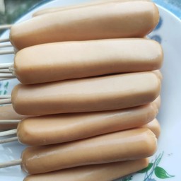 ไส้กรอกไก่หนังกรอบ1ไม้