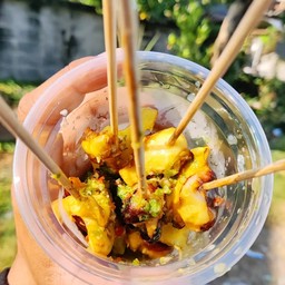 ปลาหมึกย่าง