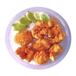 ข้าวไก่กรอบ สไปซี่