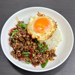 ข้าวกะเพราหมูสับ