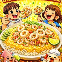 ปลาหมึกคั่วพริกเกลือ