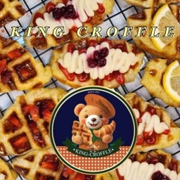 KING CROFFLE  ครัวชองต์-ครอฟเฟิล-เบเกอรี่ (ขนาดเล็ก22กรัม) ตลาดออฟฟิศ