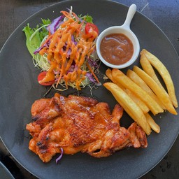 สเต็กไก่สไปซี่