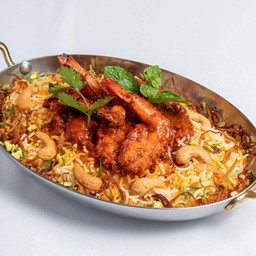 ข้าวหมกบริยานี่กุ้ง