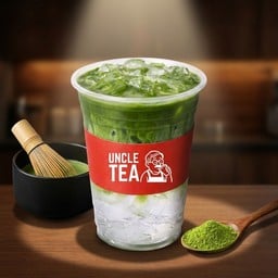 Uncle Tea ชานมไข่มุก Matcha ขนมปังปิ้ง @ตลาดฟู้ดดี้ฟาร์ม บางใหญ่ ซอยวัดพระเงิน