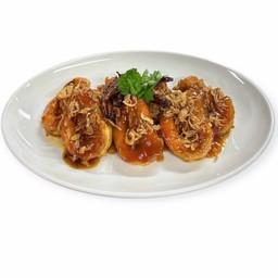 กุ้งทอดซอสมะขาม