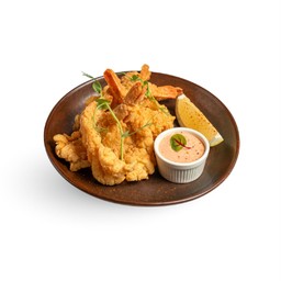 กุ้งชุบเกล็ดขนมปังทอดกรอบ