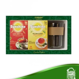 กิ๊ฟท์เซ็ต (ซันไชน์+ซันไชน์ กลิ่นเอิร์ลเกรย์ 2g 25ซอง+แก้ว)
