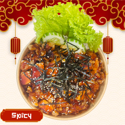 ข้าวไก่กรอบฮอตเเอนด์สไปซี่