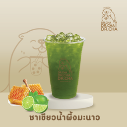ชาเขียวน้ำผึ้งมะนาว
