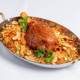 ข้าวหมกบริยานี่ขาแกะสไตล์อัล ซาราย