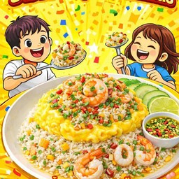 กุ้งคั่วพริกเกลือ