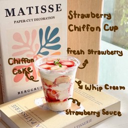 Strawberry Chiffon Cup