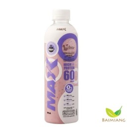 Max Protein อกไก่ปั่น มิกซ์เบอร์รี่ สูตรไม่มีน้ำตาลแลคโตส