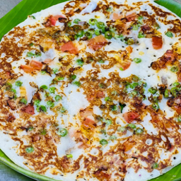 Tomato & peas Uthappam