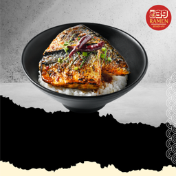 DDข้าวหน้าซาบะย่างจิ้มแจ่ว