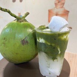 มะพร้าว-ชาเขียวมัทฉะเย็น-NO Sugar