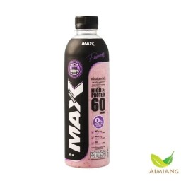 MAX PROTEIN อกไก่ปั่นพร้อมดื่มรสมิกซ์เบอรี่โยเกิร์ต