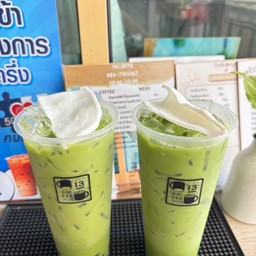 ชาเขียวมะพร้าวนมสด