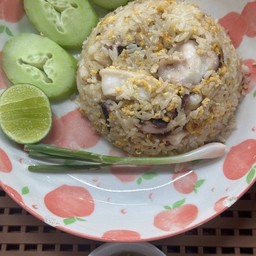 ข้าวผัดหมึก