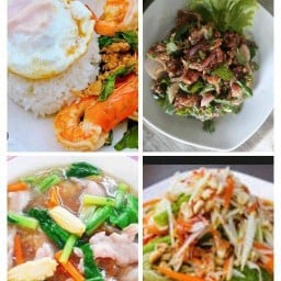 ครัวปิ่นเงิน:ราดหน้า,อาหารตามสั่ง,ลาบส้มตำ