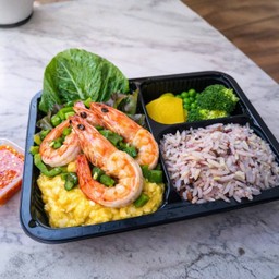 ข้าวกุ้งไข่ข้นจิ้มซีฟู๊ด