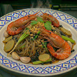 กุ้งอบวุ้นเส้น