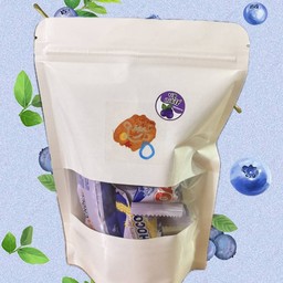 ขนมข้าวโอ๊ตอัดแท่ง รสบลูเบอร์รี่