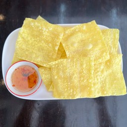 เกี๊ยวทอดกรอบ 10 แผ่น