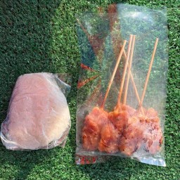 ร้านหมูปิ้งพุงโต หมูปิ้งเตาถ่าน