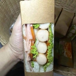 กรอกแฮม ผัก