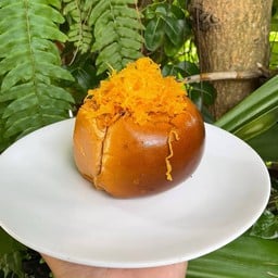 ปังก้อน นูเทล่าฝอยทอง