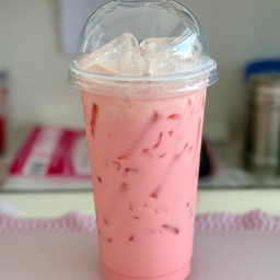 นมสดสตอเบอรี่