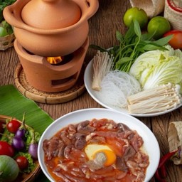 [จิ้มจุ่มอีสาน] - หมู+ตับ