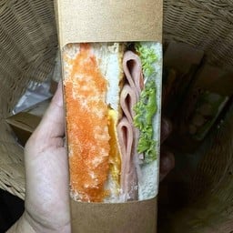 ไข่กุ้ง ปูอัด ไข่ดาวแฮม ผัก