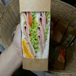 ไข่ดาวแฮม ผัก