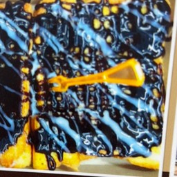 ขนมปังปิ้งเนยนมช็อกโกแลต