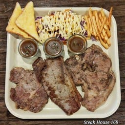 Combo Set4 (สายเนื้อ) สเต็ก เซอลอยน์+ริบอาย+ทีโบน