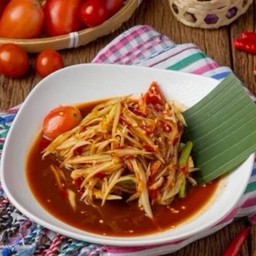 ปูปลาร้าใส่หอยเชอรี่