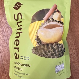 ทองม้วนกรอบรสทุเรียน 70 กรัม