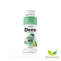 Dees Smoothies อกไก่ปั่น รสอะโวคาโด โยเกิร์ต สมูทตี้