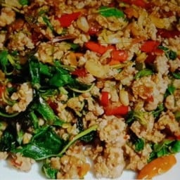 เจ๊ปู กะเพราซิ่ง พริกแห้ง