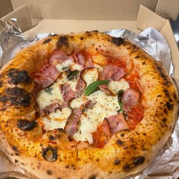 Pizza Pancetta (พิซซ่าอิตาเลียนสโมคเบคอนรมควัน) M 10นิ้ว