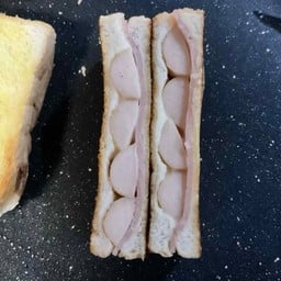 ย่างเนยกรอก แฮม