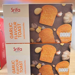 ปังกรอบรสกระเทียม (กล่อง 150 กรัม)