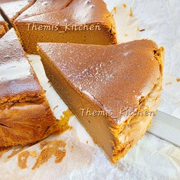 ชีสเค้กหน้าไหม้ชาไทย