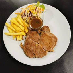 สเต็กเนื้อริบอาย Rib eye Steak