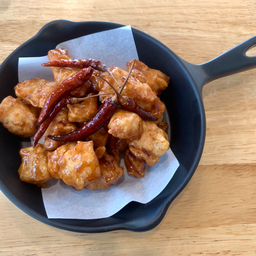 🌶️🌶️ ชิกเก้น ไบท์คลุกซอสฮอทแอนด์สไปซี่ (Chicken Bite Mixed Hot&Spicy Sauce)-D